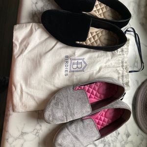 2 pairs of Birdies Flats